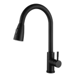 High-Arc Pull Out Kitchen Faucet with Single Lever Control
