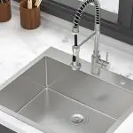 Premium Stainless Steel Single Bowl Kitchen Sink with Center-Rear Drain