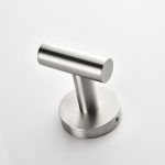 Premium 3-Piece Brushed Stainless Steel Bathroom Hardware Set – Wall-Mounted Towel Bar, Toilet Paper Holder, and Robe Hook