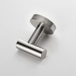 Premium 3-Piece Brushed Stainless Steel Bathroom Hardware Set – Wall-Mounted Towel Bar, Toilet Paper Holder, and Robe Hook