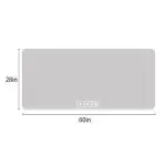 Modern Rounded Rectangular LED Bathroom Mirror with Anti-Fog Heating, 3 Color Temperatures & Tempered HD Glass