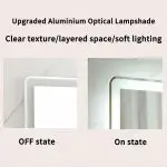 Premium 60″ x 28″ Large Rectangular LED Bathroom Mirror with Anti-Fog Heating, 3-Color Lighting, and Tempered Glass