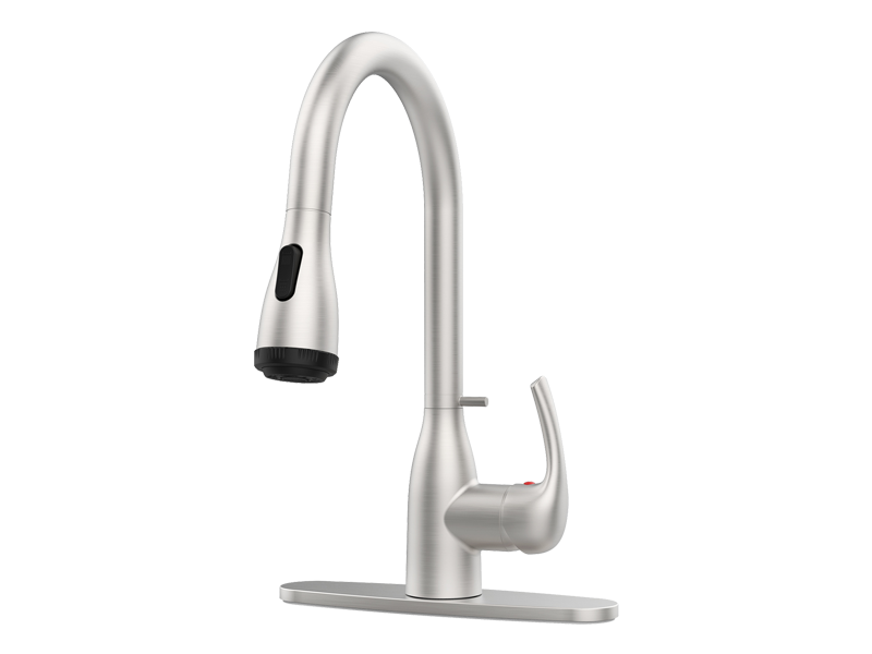 Pull-Down Stainless Steel Kitchen Bar Faucet