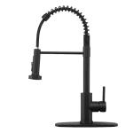 Single Handle Spring Pull Down Kitchen Faucet