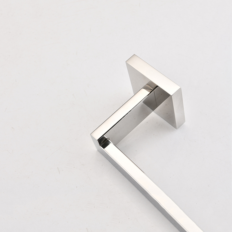Modern Square Chrome Bathroom Hardware Set