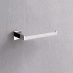 Modern Square Chrome Bathroom Hardware Set