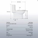 Modern Dual-Flush Elongated One-Piece Toilet