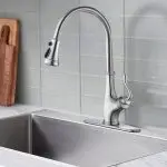 Single-Handle High-Arc Pull Down Kitchen Faucet