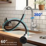 Pull-Down Stainless Steel Kitchen Bar Faucet