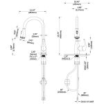 Pull-Down Stainless Steel Kitchen Bar Faucet
