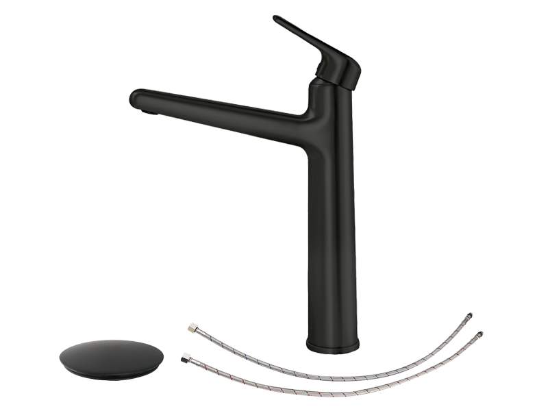 Matte Black Vessel Sink Faucet