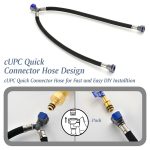 Brushed Gold Widespread Faucet
