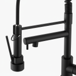 Commercial Single Handle High-Arc Spring Kitchen Faucet