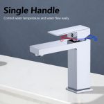 Modern Single Handle Bathroom Sink Faucet