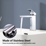 Modern Single Handle Bathroom Sink Faucet