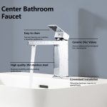 Modern Single Handle Bathroom Sink Faucet