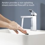 Modern Single Handle Bathroom Sink Faucet