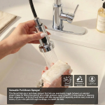 Commercial Single Handle Spring Pull Down Kitchen Faucet