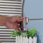 Commercial Single Handle High-Arc Spring Kitchen Faucet
