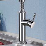 Commercial Single Handle High-Arc Spring Kitchen Faucet