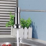 Commercial Single Handle High-Arc Spring Kitchen Faucet
