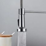 Commercial Single Handle High-Arc Spring Kitchen Faucet