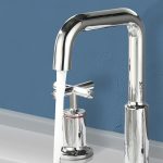 Modern Widespread 2 Handle Bathroom Faucet