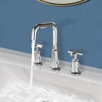 Modern Widespread 2 Handle Bathroom Faucet