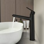 Matte Black Vessel Sink Faucet