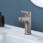 Modern Single Handle Bathroom Sink Faucet
