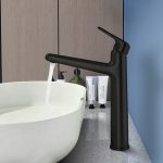 Matte Black Vessel Sink Faucet