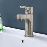 Modern Single Handle Bathroom Sink Faucet